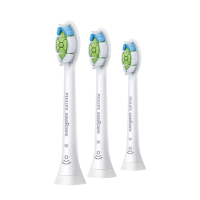 飞利浦(PHILIPS) 电动牙刷头 钻石炫亮型3支装白色 HX6063/67适配HX9362HX9360 HX9332