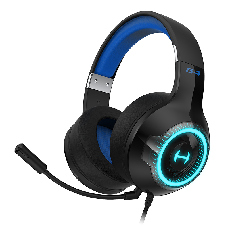 EDIFIER/漫步者 G4幻彩RGB版HECATE电脑有线耳机耳麦头戴式游戏专业游戏音效主动降噪RGB灯光轻盈机身