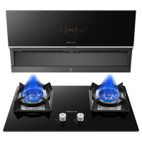 万和(Vanward)烟灶套装 厨电套餐 22m³爆炒吸力 侧潜双吸油烟机 5.0kW燃气灶 YJ855A+B7 天然气