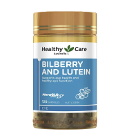 Healthy care澳洲进口叶黄素越橘护眼胶囊儿童成人120粒
