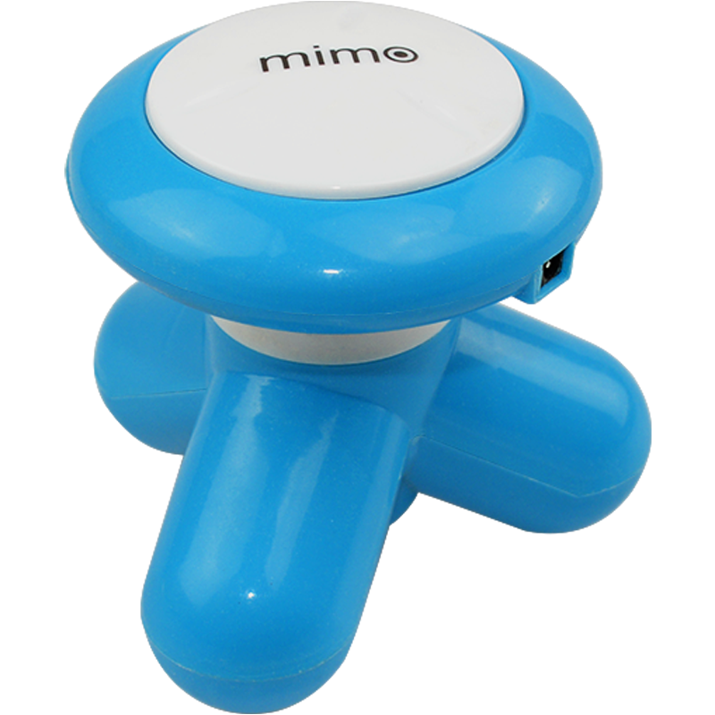 安尚 小型三角按摩器电动按摩棒震动便携式USB揉捏穴位迷你颈肩腰部头部全身振动手持三脚三个头小按摩仪器