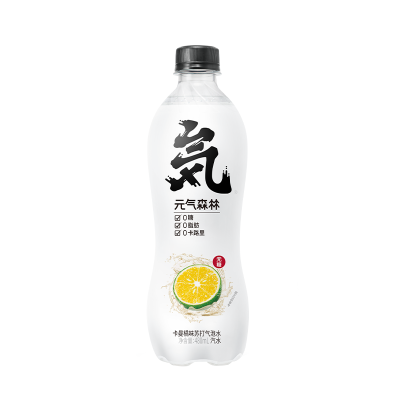 元气森林苏打气泡水0糖0脂0卡饮料卡曼橘味480mL*15瓶(临期)