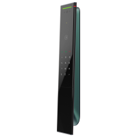 鼎山科技 (DINSTECH) L8F 3D人脸识别智能门锁家用大门密码锁 办公室电子锁房门防盗门指纹锁 墨影绿