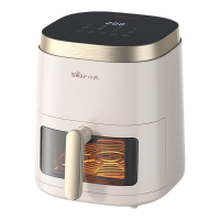 小熊(Bear)智能空气炸锅家用可视新款 微电脑智控 5L大容量 烤箱空气炸多功能一体 无油低脂煎炸锅QZG-F15E3