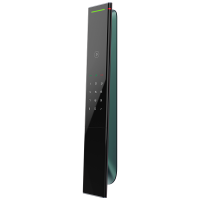 鼎山科技 (DINSTECH) L8 全自动智能门锁家用 大门密码锁入户门办公室电子锁 防盗门指纹锁 墨影绿