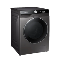[咨询预订享特价]三星 WD12TP34DSX/SC 家用12公斤蒸汽除菌洗烘一体 滚筒全自动洗衣机 泡泡净技术冰晶灰