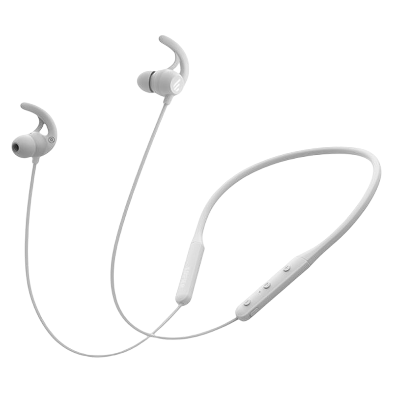 EDIFIER/漫步者W280NB主动降噪磁吸入耳式颈挂无线蓝牙耳机游戏运动无线跑步入耳式耳塞通用防尘防水支持快充天际白
