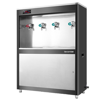 乐创(lecon)商用开水器 学校公司工厂大型不锈钢饮水机 柜式一开三温 三级过滤 380V LC-J-ZY01