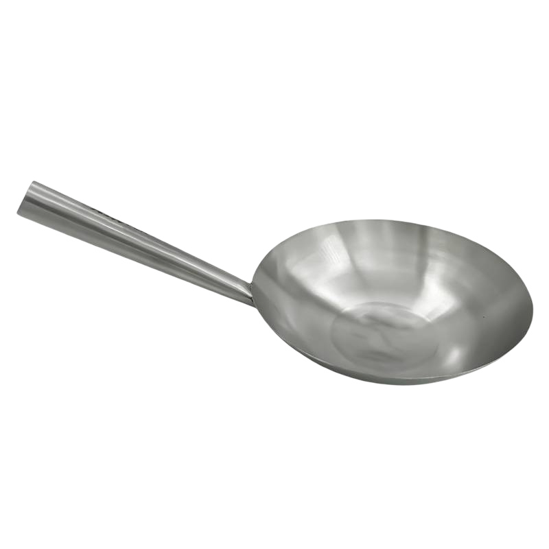 圣威丁 不锈钢起菜勺 全钢菜壳公用勺大调羹厨房分餐勺荷叶勺 大瓢 水勺