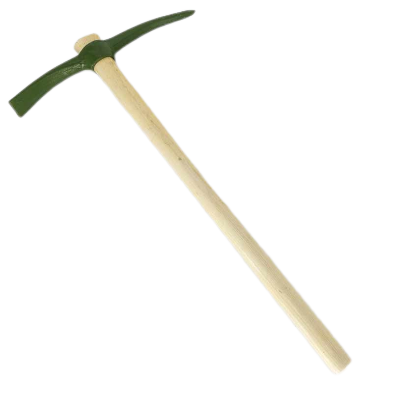 谐晟 多功能加厚尖镐头 户外挖松土开荒大洋镐 洋镐大号+优质木柄85.5cm 1个