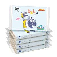 斑布(BABO)抽纸乳霜纸柔纸巾竹浆纸纸巾3层40抽*5包无化学添加