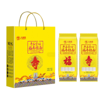 八家巷手工挂面龙须面杂粮粗粮主食荞麦面条福禄寿礼盒3000g