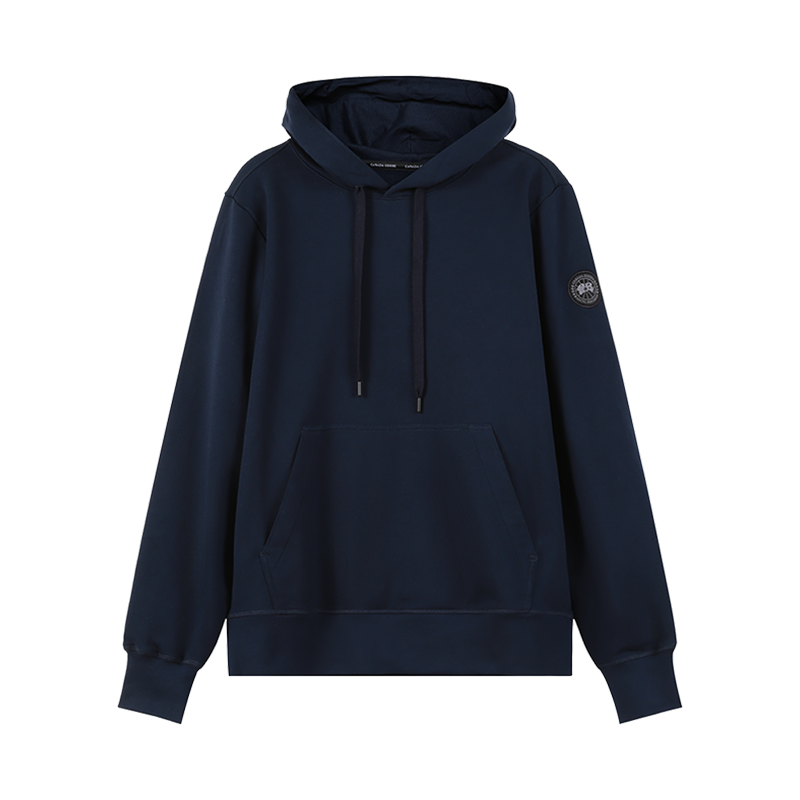 加拿大鹅 CANADA GOOSE 男士棉质Huron连帽长袖卫衣运动衫7403MB