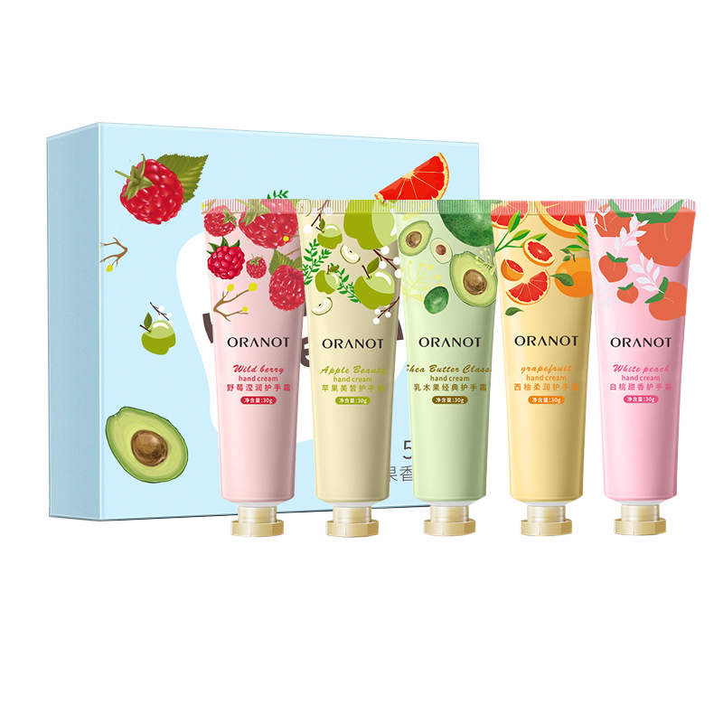 奥兰诺新款护手霜30g植物 精华手霜滋润保湿补水女男长效小支便携装不油腻[玫瑰皇后*1]
