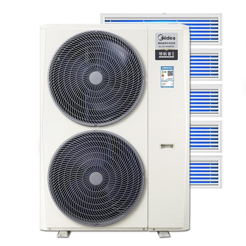 美的(Midea)中央空调小多联机领航者二代7匹一拖五一级能效嵌入式空调MDVH-V180W/N1-E01LH(E1)Ⅱ