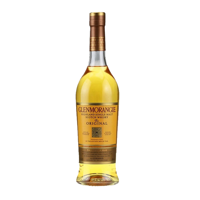 格兰杰(GLENMORANGIE) 10年 苏格兰单一麦芽威士忌 700ml 裸瓶装