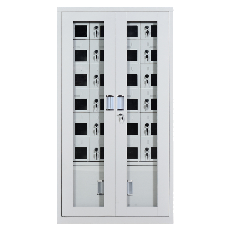 风雷缘USB手机存放柜会议室充电柜对讲机柜寄存柜手机柜24门手机充电柜