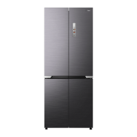 美的(Midea)M60系列超薄可嵌入式一级变频除菌变温十字双开门四开门家用节能冷藏冷冻电冰箱MR-458WUSPZE