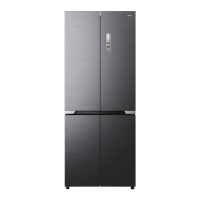 美的(Midea)M60系列超薄可嵌入式一级变频除菌变温十字双开门四开门家用节能冷藏冷冻电冰箱MR-458WUSPZE