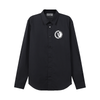 范思哲 VERSACE JEANS COUTURE 男士棉质休闲长袖衬衫74GALYS1 CN001