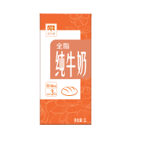 慕美花田全脂牛奶1L*12盒*10箱咖啡烘培全脂牛奶拉花商用批发