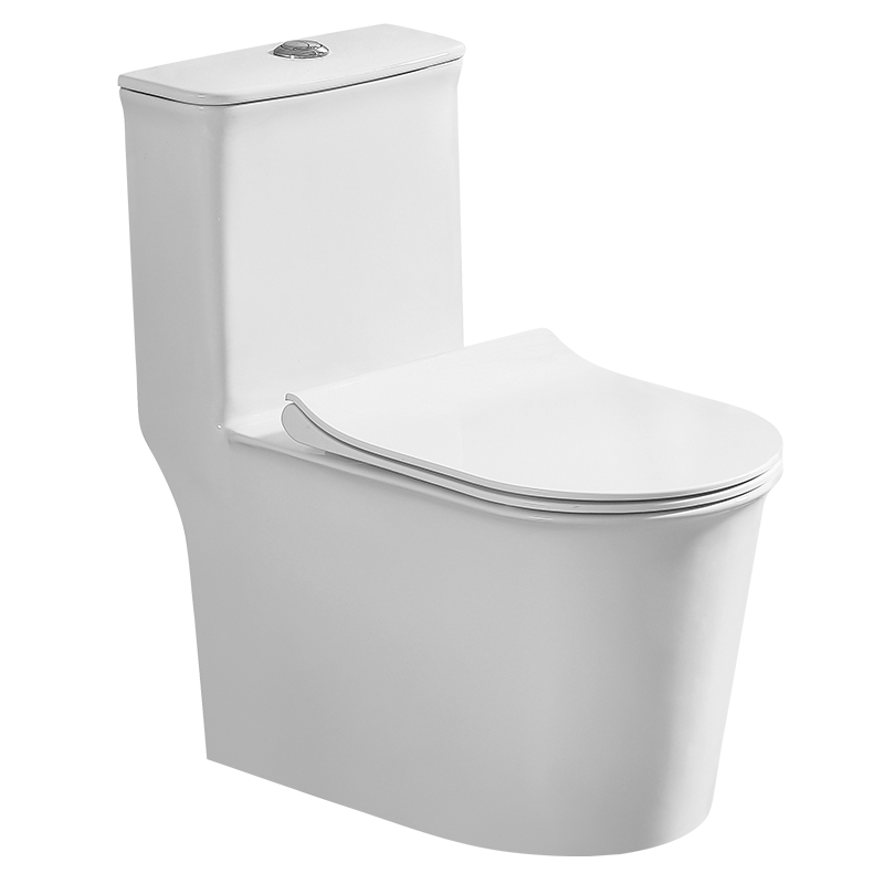 SEREN HOME赛恩卫浴抽水马桶家用坐便器喷射虹吸式缓降盖板节水坐便器