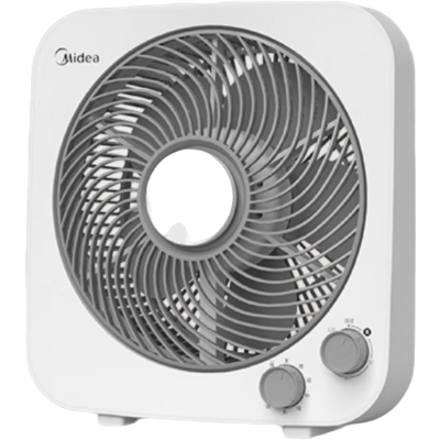 美的(Midea )电风扇家用转页扇鸿运扇学生宿舍台式风扇风力可调定时低音风扇 KYT25-22MW