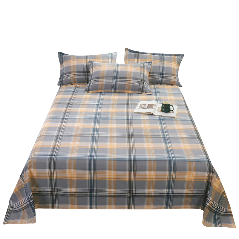 纯棉床笠罩单件100全棉床单三件套全包防滑固定床垫保护防尘