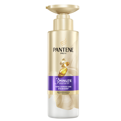 潘婷(PANTENE)3分钟奇迹洗发水洗发露多效损伤修护柔顺染烫修复洗头发膏家庭装