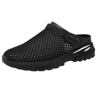 [线下专柜同款]卡帝乐鳄鱼(CARTELO)新款夏季透气网鞋男网面运动鞋男休闲网面跑步鞋子男半托