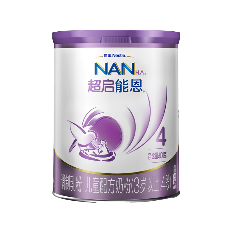 雀巢(nestle)超启能恩 儿童配方奶粉 4段(3岁以上适用)800克 1罐