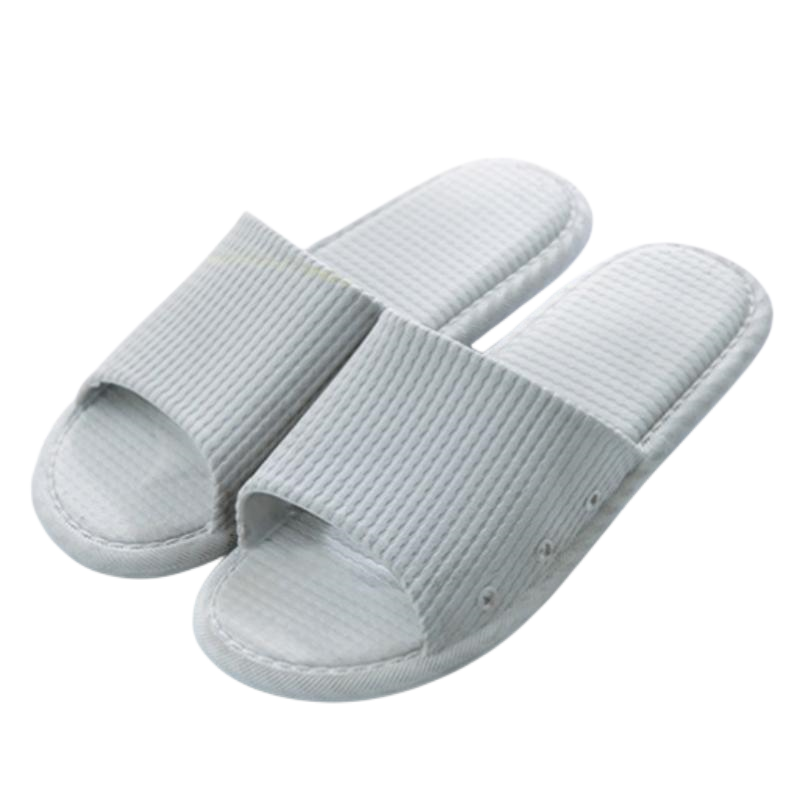 海亚森 简约凉拖鞋 男款 42-43码 灰色 TK-5033