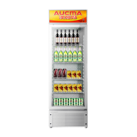 澳柯玛(AUCMA) SC-387 387升商用单门冷藏展示柜冰柜保鲜饮料柜啤酒柜超市立式冰箱冰柜饭店餐饮