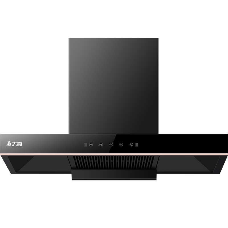 志高欧式顶吸式抽油烟机家用 24m³/min爆炒大吸力脱排吸油烟机自动热清洗
