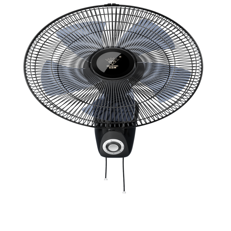 钻石牌(DIAMOND) 壁扇壁挂风扇挂壁式电风扇家用客厅墙壁摇头挂扇挂式工业电扇大风力宿舍餐厅 FB-40-3五叶机械