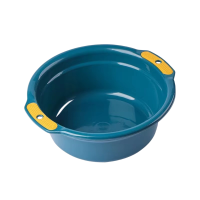 海亚森 加厚加高双耳塑料脸盆 大号洗脸盆 外径37.5cm内径31cm高13cm TK-5026