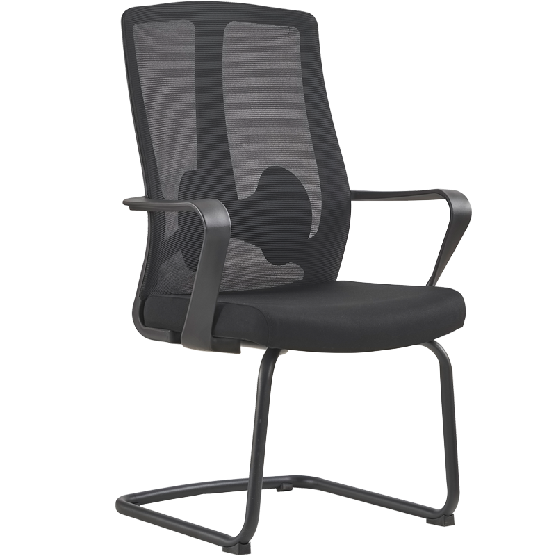 震海D993会议椅弓形椅办公椅电脑椅网布椅洽谈椅靠背椅
