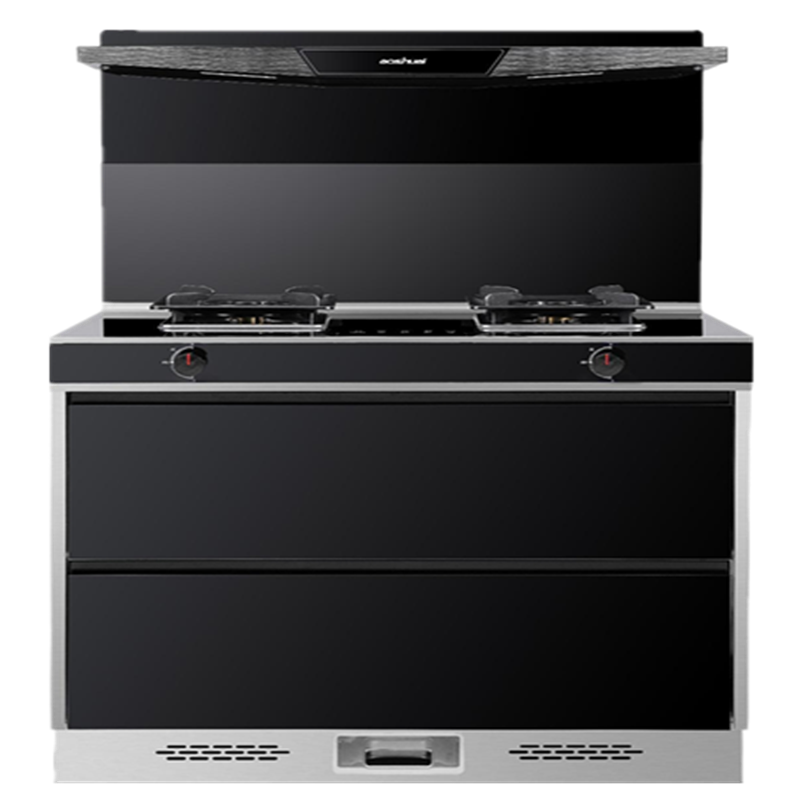 大臣集成灶09WF 5.2KW火力,顶部保温系统,三合一厨房集成灶台