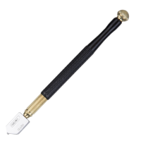 得力(deli)DL2701 金刚玻璃割刀玻璃划刀玻璃切割器180mm 定制 2把装 1件