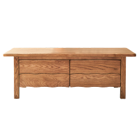 梦商 白腊木纯原木长方几 75*140CM 一张