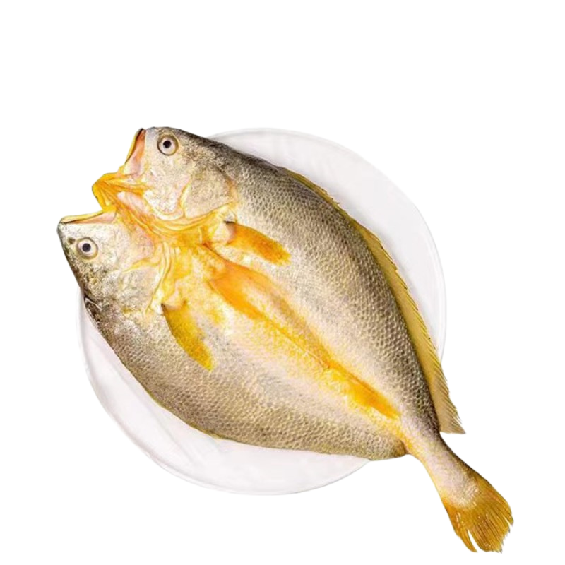 夏威绿色食品3条200-240g/条黄鱼鲞生鲜大黄鱼黄花鱼预制菜三去