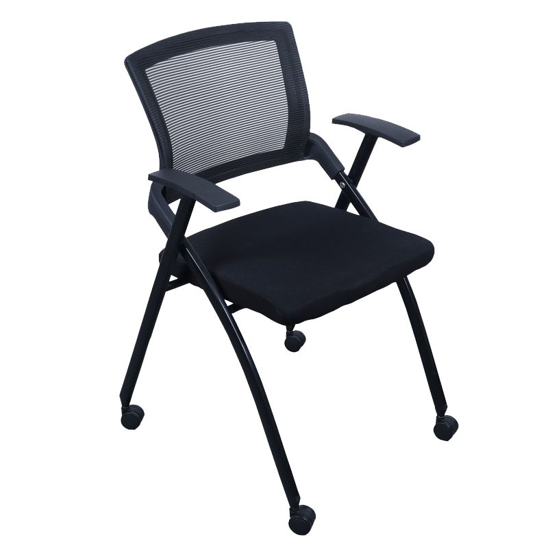 培训机构折叠培训椅不带桌板办公室会议椅