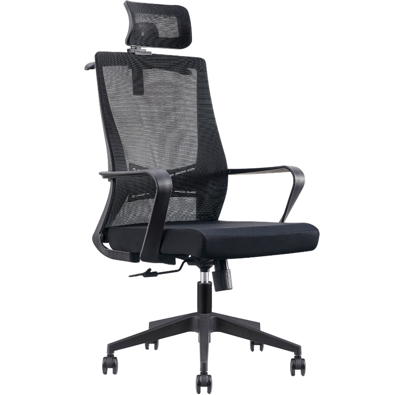 震海A856办公椅电脑椅网布椅会议椅靠背椅人体工学椅转椅带椅架椅游戏椅职员椅