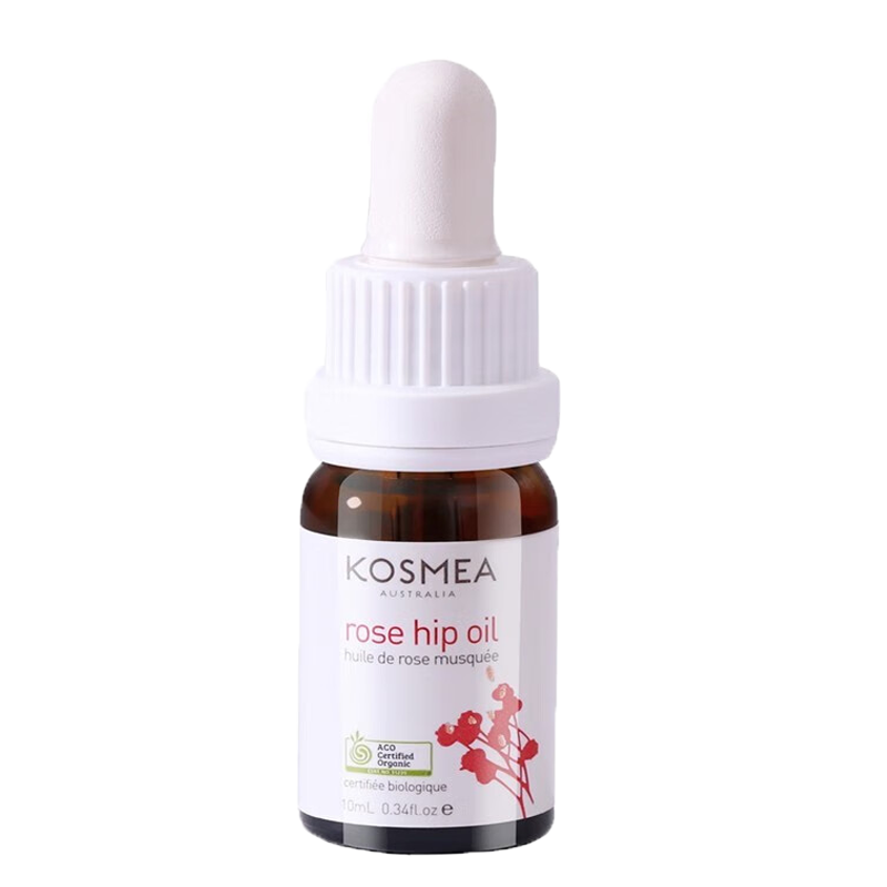 KOSMEA蔻诗美玫瑰果油精华液澳洲进口补水提亮肌肤熬夜小金油10ml