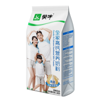 蒙牛(MENGNIU)全家高钙奶粉营养奶粉冲饮早餐牛奶粉学生成年青少年300g 1袋装