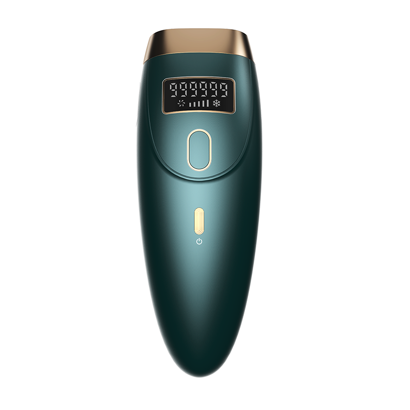 吉福町KIFUTI 冰点激光脱毛仪 GFT-B068冰点脱毛仪腋毛剃毛器全身刮毛唇部脱毛机男女士家用墨绿