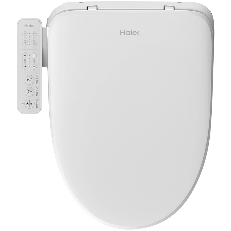 海尔 (Haier) 智能马桶盖VT-100 坐便盖 即热加热 安全防电墙 升级PP抗老化材质 前置滤芯 ECO节能