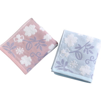 婵思 CQC0230238 花园印花毛巾34*74cm