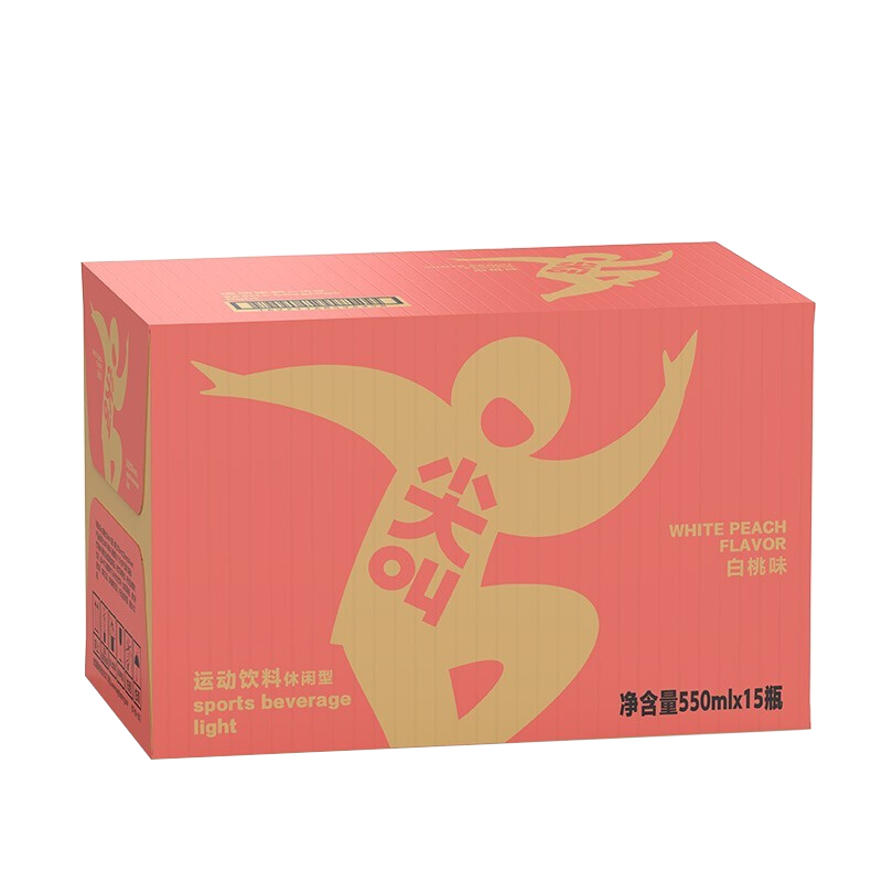 农夫山泉 尖叫白桃味 运动饮料休闲型 550ml*15瓶