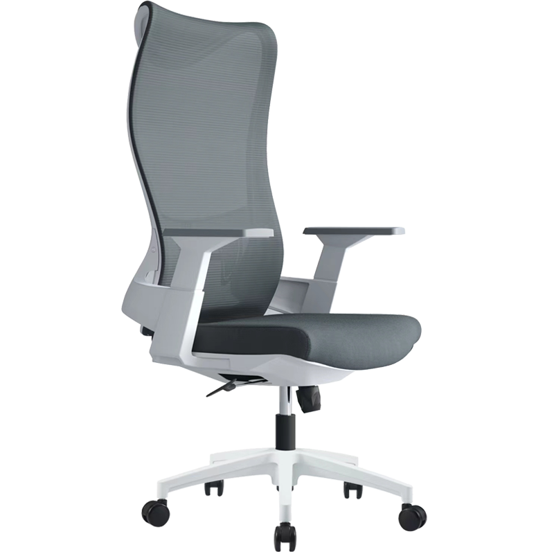 震海A3909-1办公椅电脑椅网布椅会议椅靠背椅人体工学椅转椅高背椅边条椅休闲椅